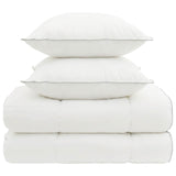 vidaXL Duvet and Pillow Set 3 pcs 200x200 cm 4 Seasons 140+220 GSM