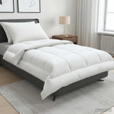 vidaXL Duvet and Pillow Set 3 pcs 200x200 cm Summer 200 GSM Wool White