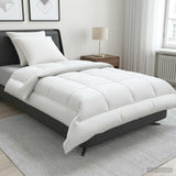 vidaXL Duvet and Pillow Set 3 pcs 200x200 cm Summer 200 GSM Wool White