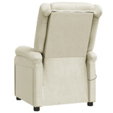 vidaXL Massage Chair Artificial Leather Black