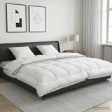 vidaXL Duvet and Pillow Set 3 pcs 200x200 cm 4 Seasons 200+300 GSM