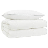 vidaXL 90% Ganzendons Deken Set FULDA 2 st 135 x 200 cm Alle seizoenen