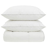 vidaXL 90% Ganzendons Deken Set FULDA 3 st 200 x 200 cm Alle seizoenen