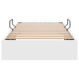 vidaXL Ottoman Bed Frame with Storage Black 90 x 190 cm Faux Leather