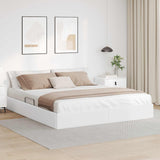 vidaXL Ottoman Bed Frame with Storage Black 90 x 190 cm Faux Leather