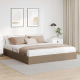 vidaXL Ottoman Bed Frame with Storage Black 90 x 190 cm Faux Leather