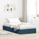 vidaXL Ottoman Bedframe met opslag Lichtgrijs 90 x 190 cm Stof