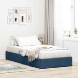 vidaXL Ottoman Bedframe met opslag Lichtgrijs 90 x 190 cm Stof