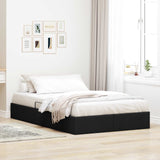 vidaXL Ottoman Bedframe met opslag Lichtgrijs 90 x 190 cm Stof