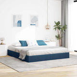 vidaXL Ottoman Bedframe met opslag Lichtgrijs 90 x 190 cm Stof