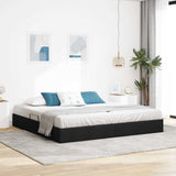 vidaXL Ottoman Bedframe met opslag Lichtgrijs 90 x 190 cm Stof