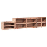 vidaXL Outdoor Kitchen Cabinet MEPPEL 4 pcs Natural Douglas