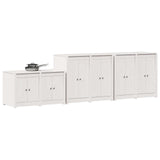 vidaXL Outdoor Kitchen Cabinet MEPPEL 3 pcs Natural Douglas