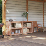 vidaXL Outdoor Kitchen Cabinet MEPPEL 2 pcs Natural Douglas