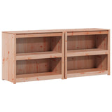 vidaXL Outdoor Kitchen Cabinet MEPPEL 2 pcs Natural Douglas