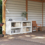 vidaXL Outdoor Kitchen Cabinet MEPPEL 2 pcs Natural Douglas