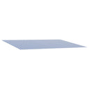 vidaXL Vervangingsdoek voor zonnescherm Blauw en Wit 300 x 250 cm