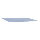 vidaXL Vervangingsdoek voor zonnescherm Blauw en Wit 300 x 250 cm