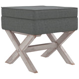 vidaXL Opbergkruk 45x45x49 cm linnen beige