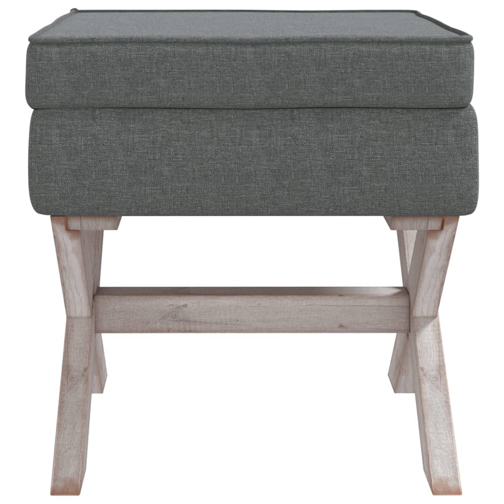 vidaXL Opbergkruk 45x45x49 cm linnen beige