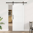 vidaXL Schuifdeur Naturel 61 x 198,5 cm Massief grenenhout