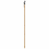 vidaXL Schuifdeur Naturel en Zwart 61 x 198,5 cm Massief grenenhout