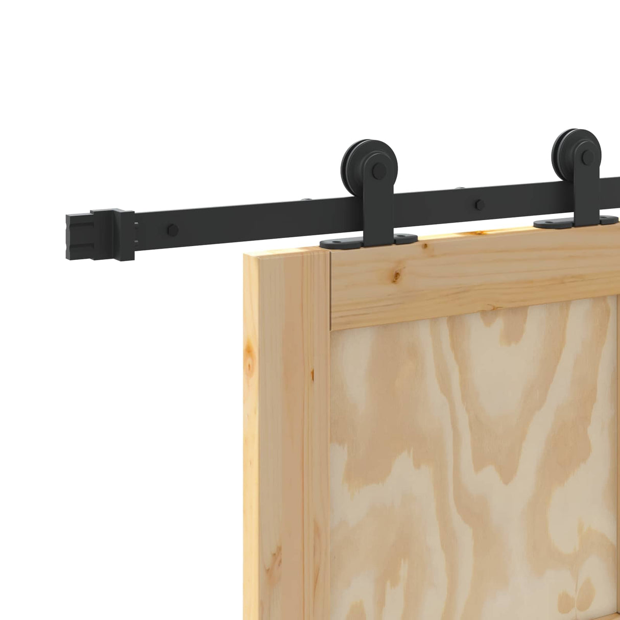 vidaXL Schuifdeur ORKDAL Naturel 61 x 198,5 cm Massief grenenhout