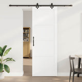 vidaXL Schuifdeur ORKDAL Naturel 61 x 198,5 cm Massief grenenhout