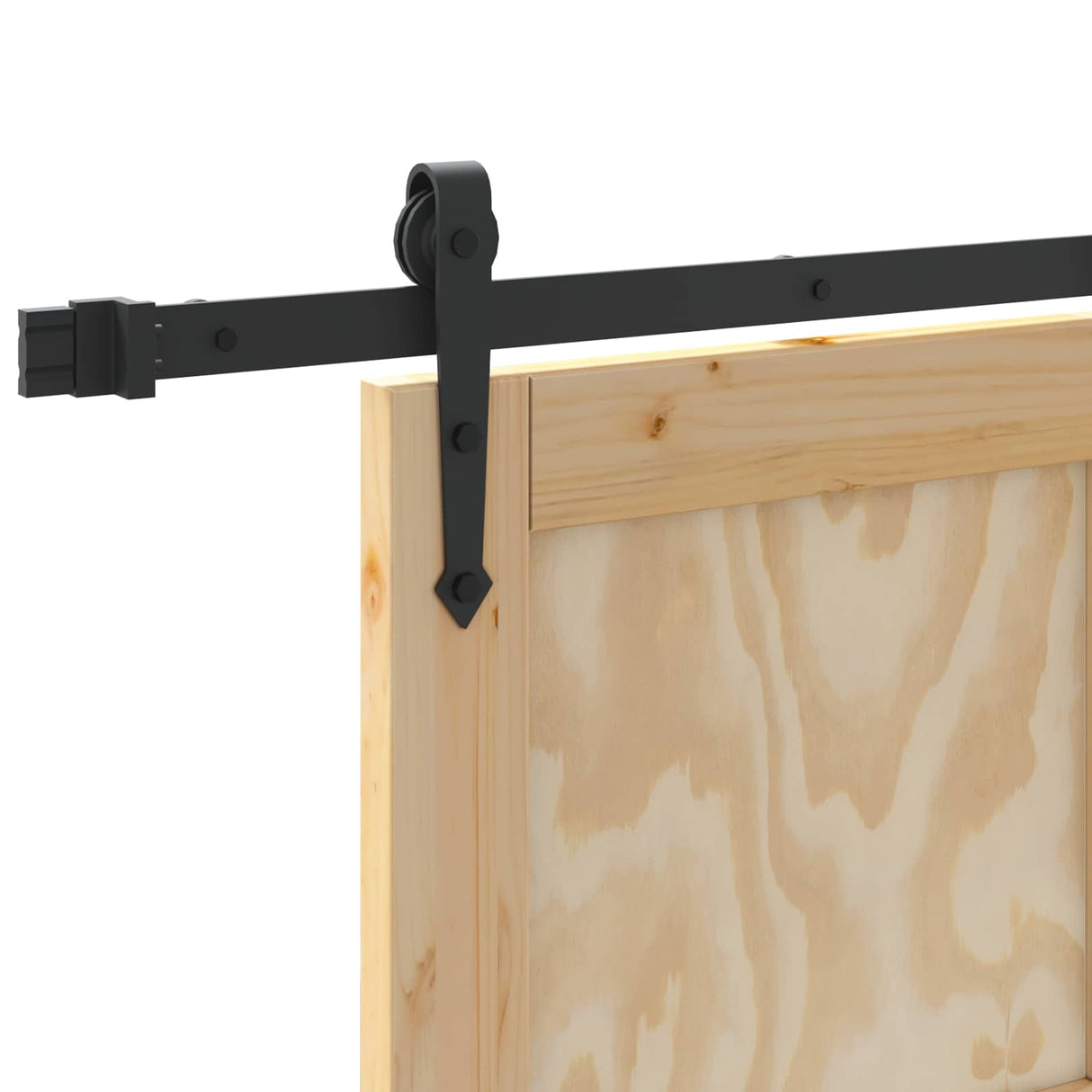 vidaXL Schuifdeur ORKDAL Naturel 61 x 198,5 cm Massief grenenhout