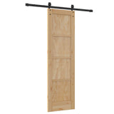 vidaXL Schuifdeur ORKDAL Naturel 61 x 198,5 cm Massief grenenhout