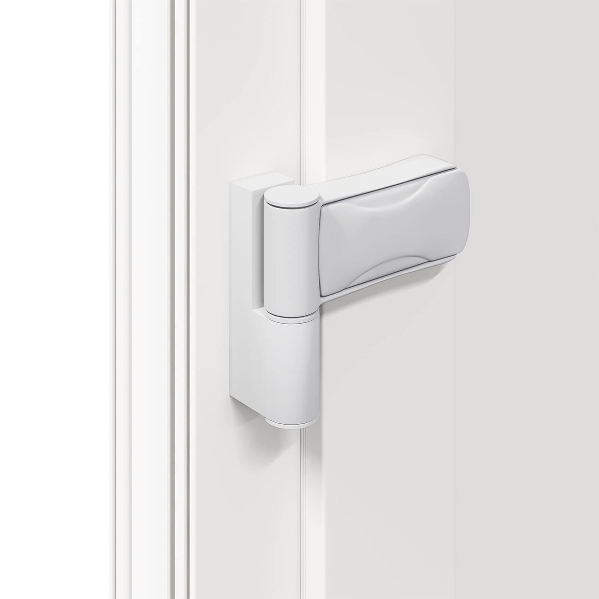 vidaXL Front Door White 88 x 200 cm PVC