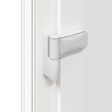 vidaXL Front Door White 88 x 200 cm PVC