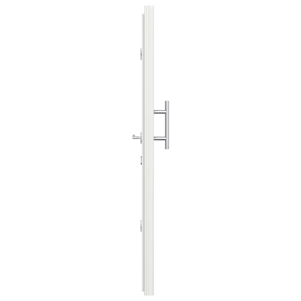 vidaXL Front Door White 88 x 200 cm PVC