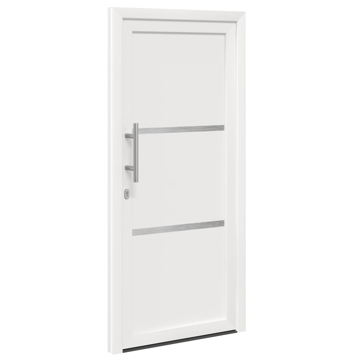 vidaXL Voordeur Wit 88 x 200 cm PVC