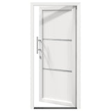vidaXL Voordeur Wit 88 x 200 cm PVC
