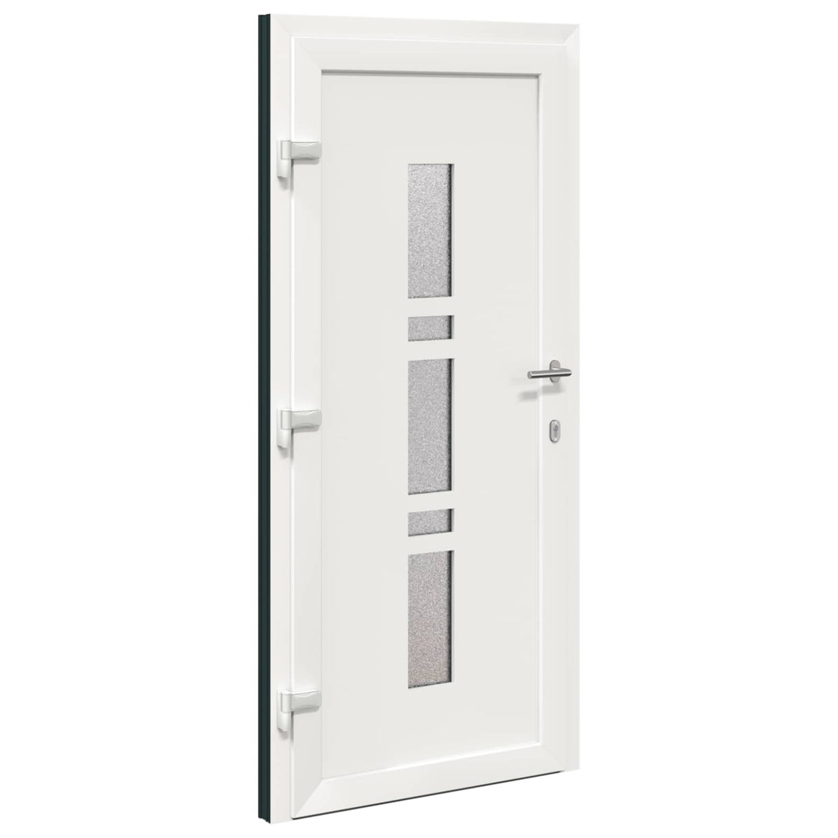 vidaXL Voordeur Antracietkleurig 88 x 200 cm PVC