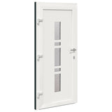 vidaXL Voordeur Antracietkleurig 88 x 200 cm PVC