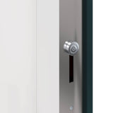 vidaXL Voordeur Antracietkleurig 88 x 200 cm PVC