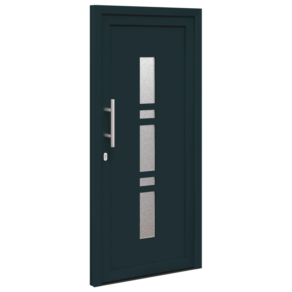 vidaXL Voordeur Antracietkleurig 88 x 200 cm PVC