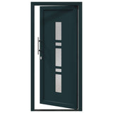 vidaXL Voordeur Antracietkleurig 88 x 200 cm PVC