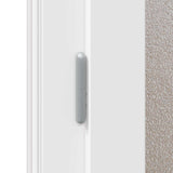 vidaXL Zij-ingang deur Antracietkleurig 98 x 198 cm PVC