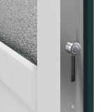 vidaXL Zij-ingang deur Antracietkleurig 98 x 198 cm PVC