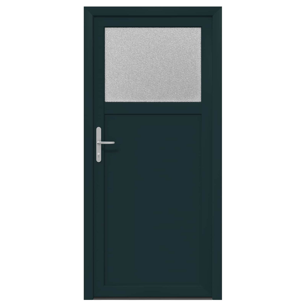 vidaXL Zij-ingang deur Antracietkleurig 98 x 198 cm PVC
