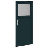 vidaXL Zij-ingang deur Antracietkleurig 98 x 198 cm PVC