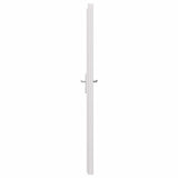 vidaXL Zij-ingang deur Antracietkleurig 98 x 198 cm PVC