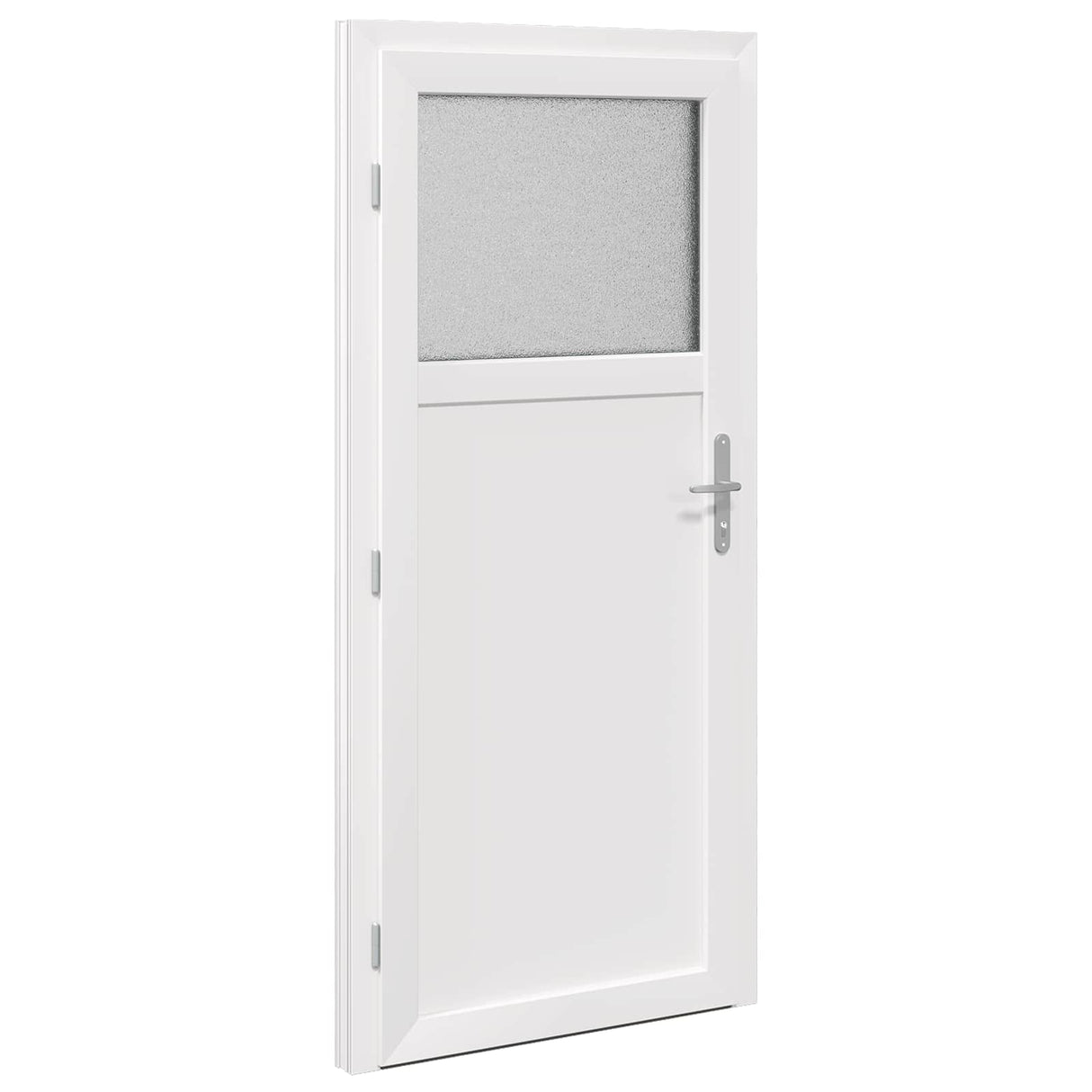 vidaXL Zij-ingang deur Antracietkleurig 98 x 198 cm PVC