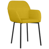 vidaXL Dining Chairs 2 pcs velvet blue