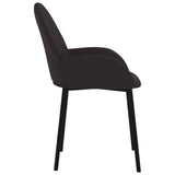 vidaXL Eetkamerstoelen 2 st kunstleer crèmekleurig