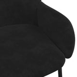 vidaXL Eetkamerstoelen 2 st fluweel blauw