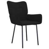 vidaXL Eetkamerstoelen 2 st fluweel lichtgrijs